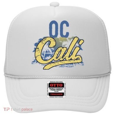 Oc Cali Orange County California Beach Sun Surf Hat