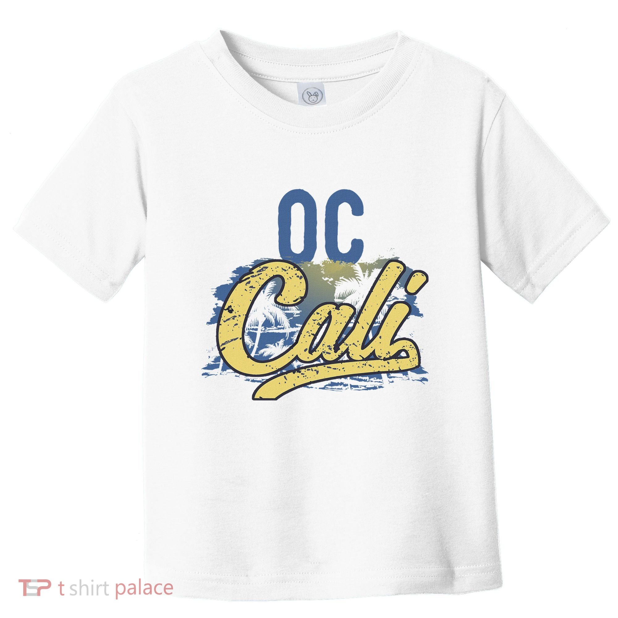 Oc Cali Orange County California Beach Sun Surf Toddler T-Shirt