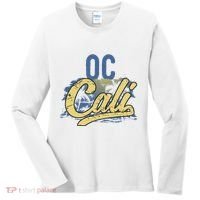 Oc Cali Orange County California Beach Sun Surf Women's Long Sleeve Shirt thumb 0
