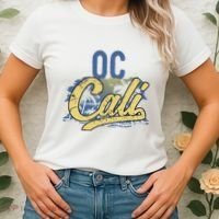 Oc Cali Orange County California Beach Sun Surf Women's T-Shirt thumb 2