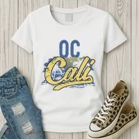Oc Cali Orange County California Beach Sun Surf Women's T-Shirt thumb 3
