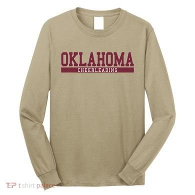 Oklahoma Cheerleading Long Sleeve Shirt