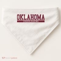 Oklahoma Cheerleading USA-Made Doggie Bandana thumb 0