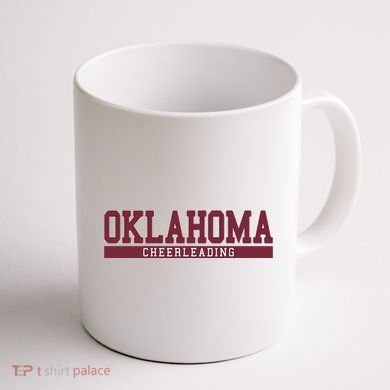 Oklahoma Cheerleading Coffee Mug back