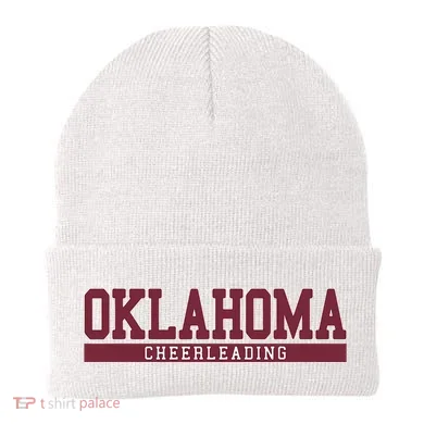 Oklahoma Cheerleading Beanie
