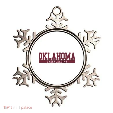 Oklahoma Cheerleading Ornament