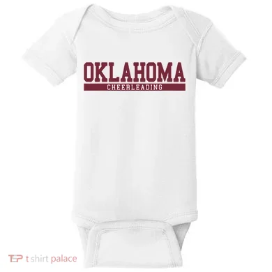 Oklahoma Cheerleading Baby Bodysuit