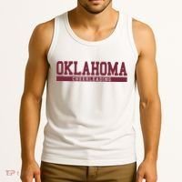 Oklahoma Cheerleading Tank Top thumb 3