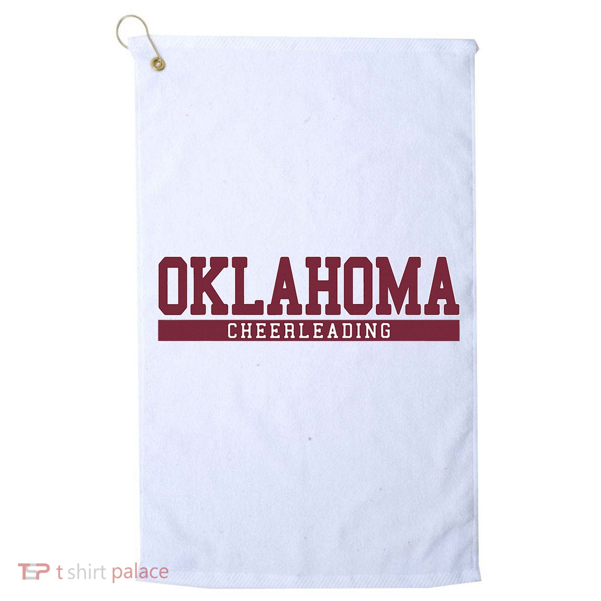 Oklahoma Cheerleading Golf Towel