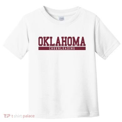 Oklahoma Cheerleading Toddler T-Shirt