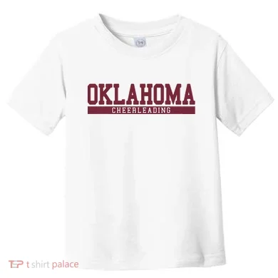 Oklahoma Cheerleading Toddler T-Shirt