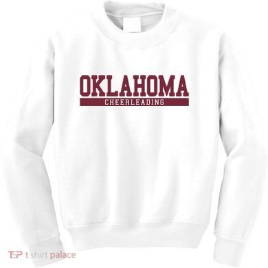 Oklahoma Cheerleading Kids Sweatshirt