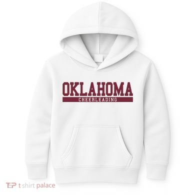 Oklahoma Cheerleading Kids Hoodie