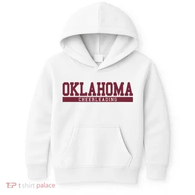 Oklahoma Cheerleading Kids Hoodie