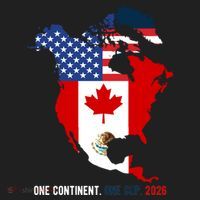 One Continent One Cup 2026 Soccer USA Canada Mexico Women's Sweatshirt thumb 2