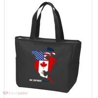 One Continent One Cup 2026 Soccer USA Canada Mexico Tote Bag thumb 3