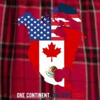 One Continent One Cup 2026 Soccer USA Canada Mexico Women's Flannel Plaid Pajama Pants thumb 2
