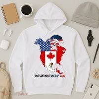 One Continent One Cup 2026 Soccer USA Canada Mexico Hoodie thumb 3