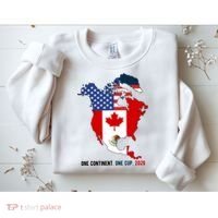 One Continent One Cup 2026 Soccer USA Canada Mexico Sweatshirt thumb 2