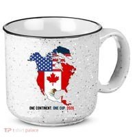 One Continent One Cup 2026 Soccer USA Canada Mexico 15oz Campfire Ceramic Mug thumb 0
