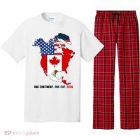 One Continent One Cup 2026 Soccer USA Canada Mexico Pajama Set thumb 0