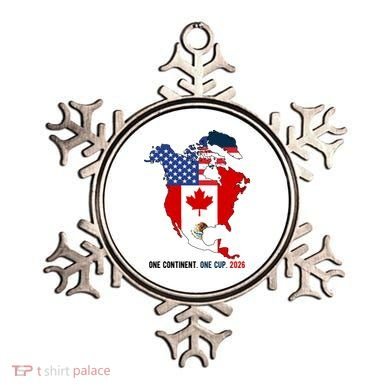 One Continent One Cup 2026 Soccer USA Canada Mexico Ornament