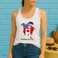 One Continent One Cup 2026 Soccer USA Canada Mexico Women's Tank Top thumb 2