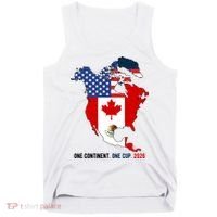 One Continent One Cup 2026 Soccer USA Canada Mexico Tank Top thumb 0