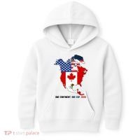 One Continent One Cup 2026 Soccer USA Canada Mexico Kids Hoodie thumb 0