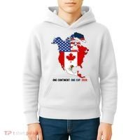 One Continent One Cup 2026 Soccer USA Canada Mexico Kids Hoodie thumb 4