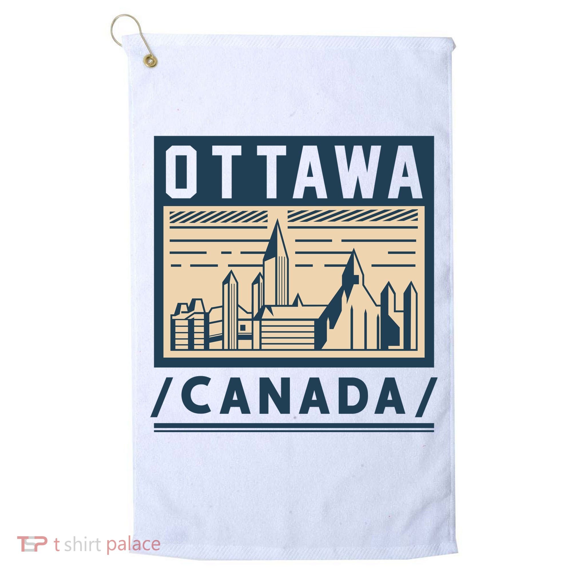 Ottawa Canada Golf Towel
