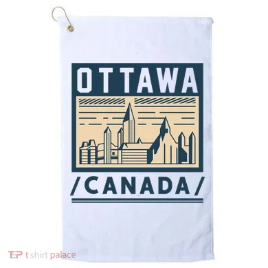 Ottawa Canada Golf Towel
