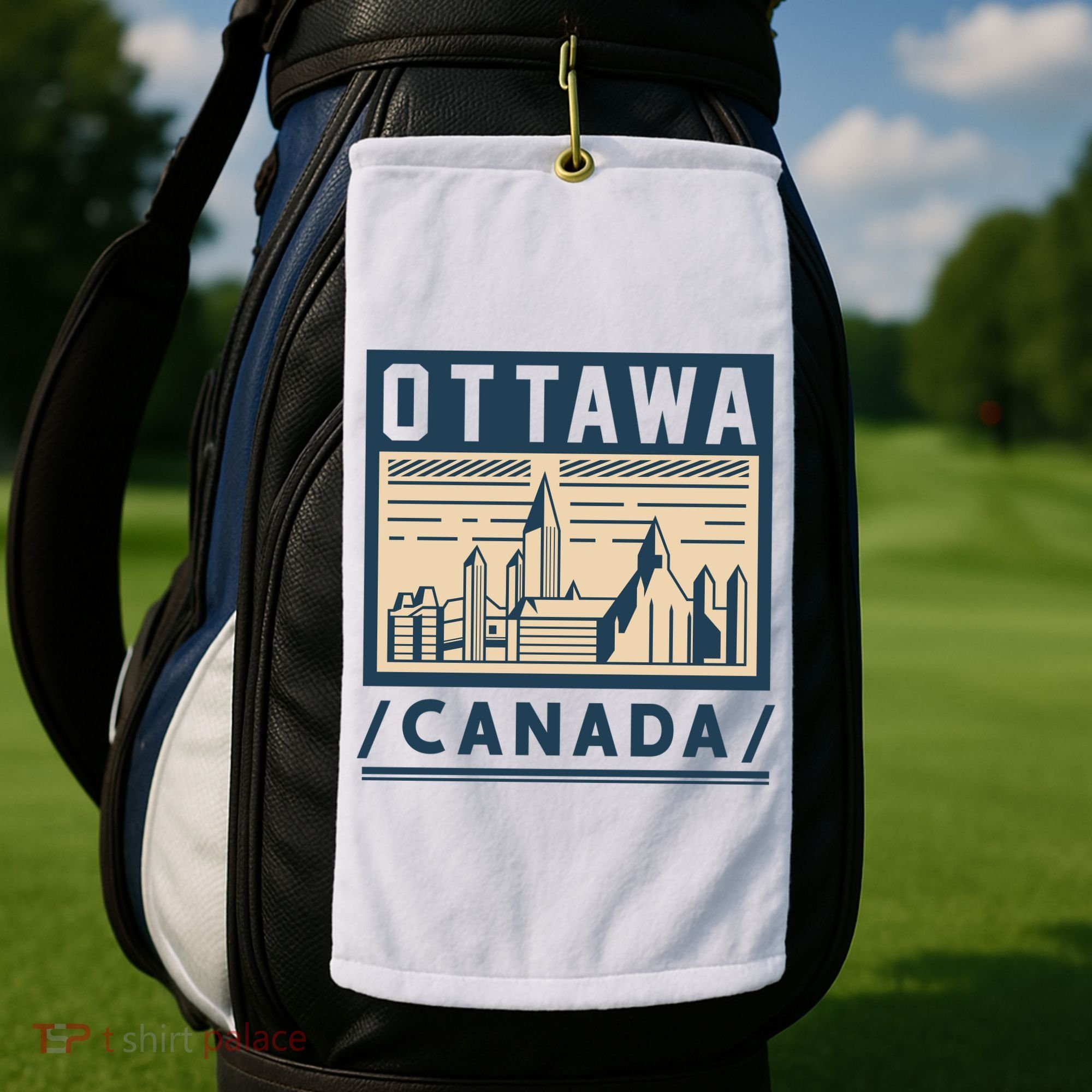 Ottawa Canada Golf Towel