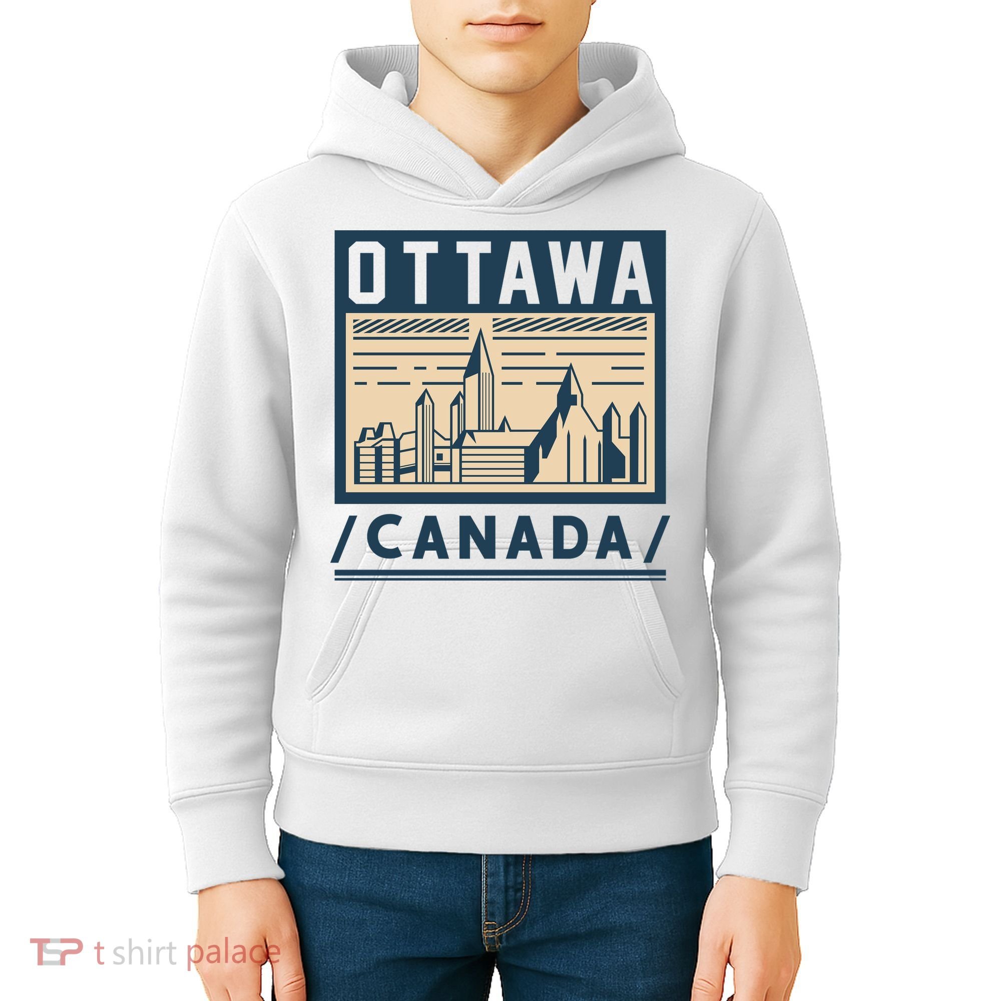 Ottawa Canada Kids Hoodie