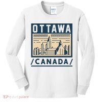 Ottawa Canada Kids Long Sleeve Shirt thumb 0