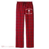 Orthodox Christianity Or Death Men's Flannel Plaid Pajama Pants thumb 0