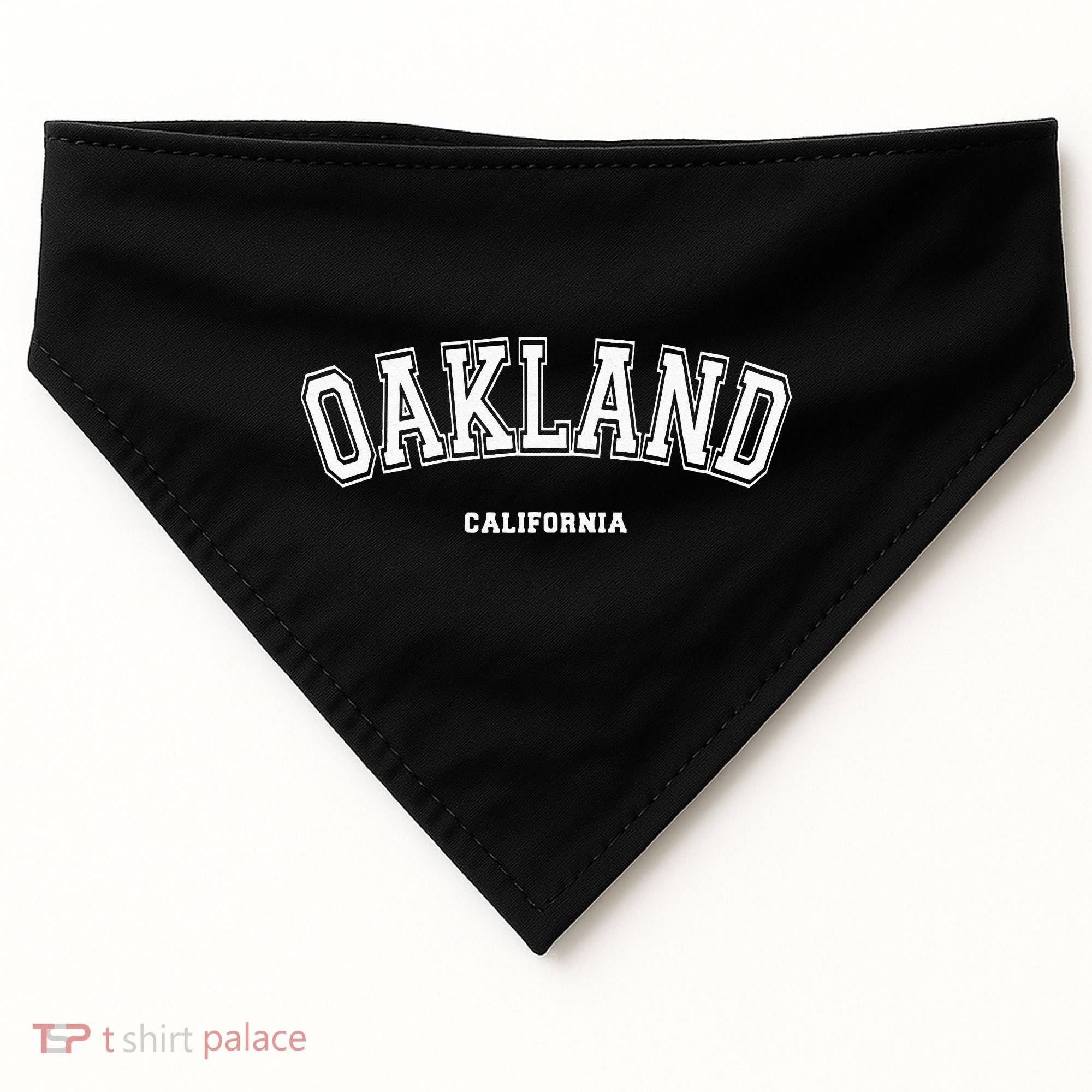 Oakland California USA-Made Doggie Bandana