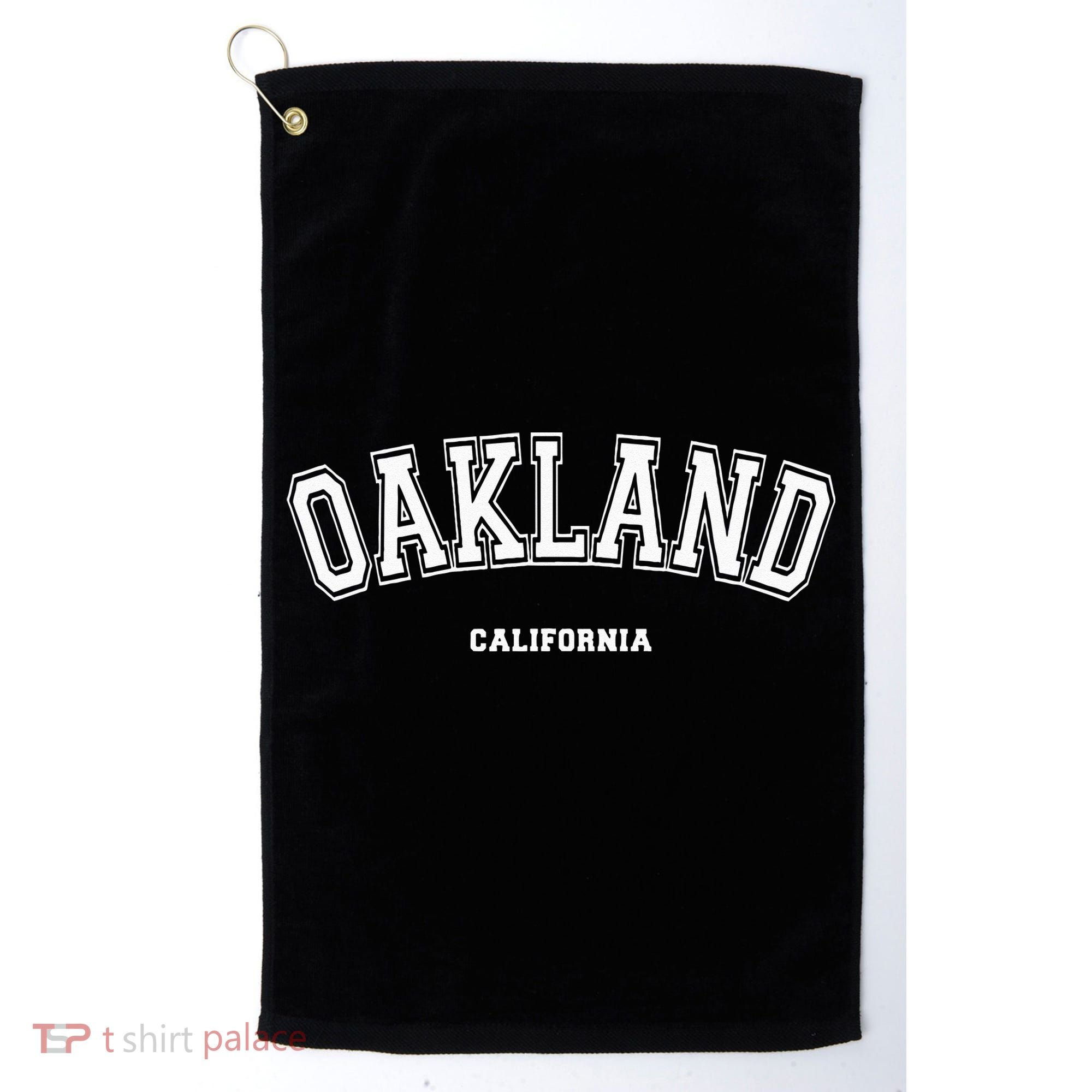 Oakland California Golf Towel