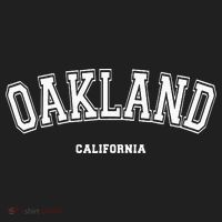 Oakland California Golf Towel thumb 3