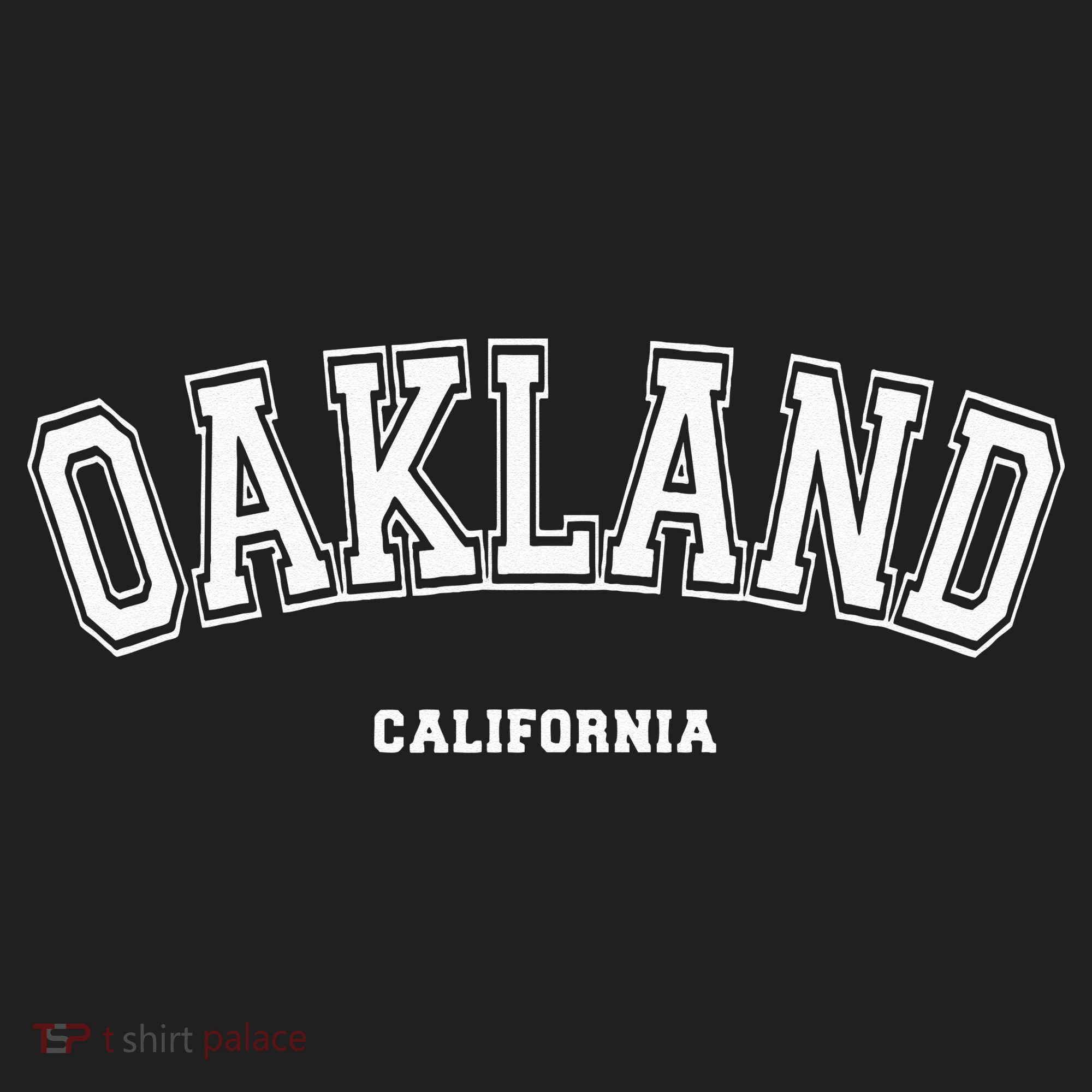 Oakland California Golf Towel