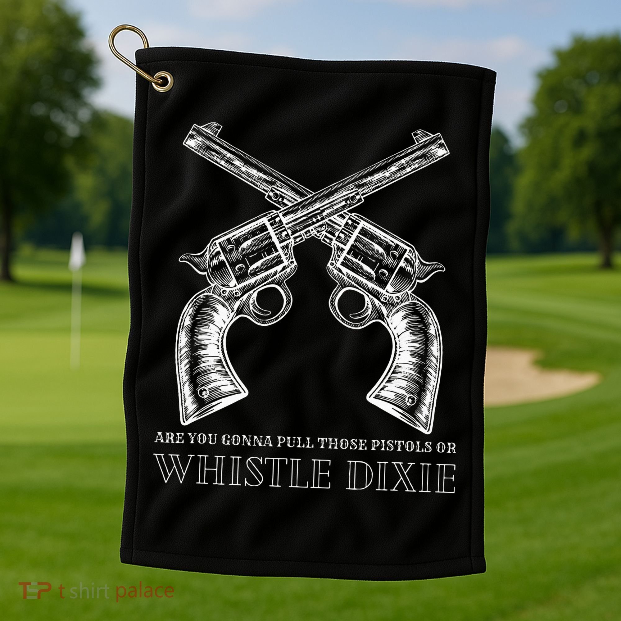 Outlaw Cowboy Golf Towel