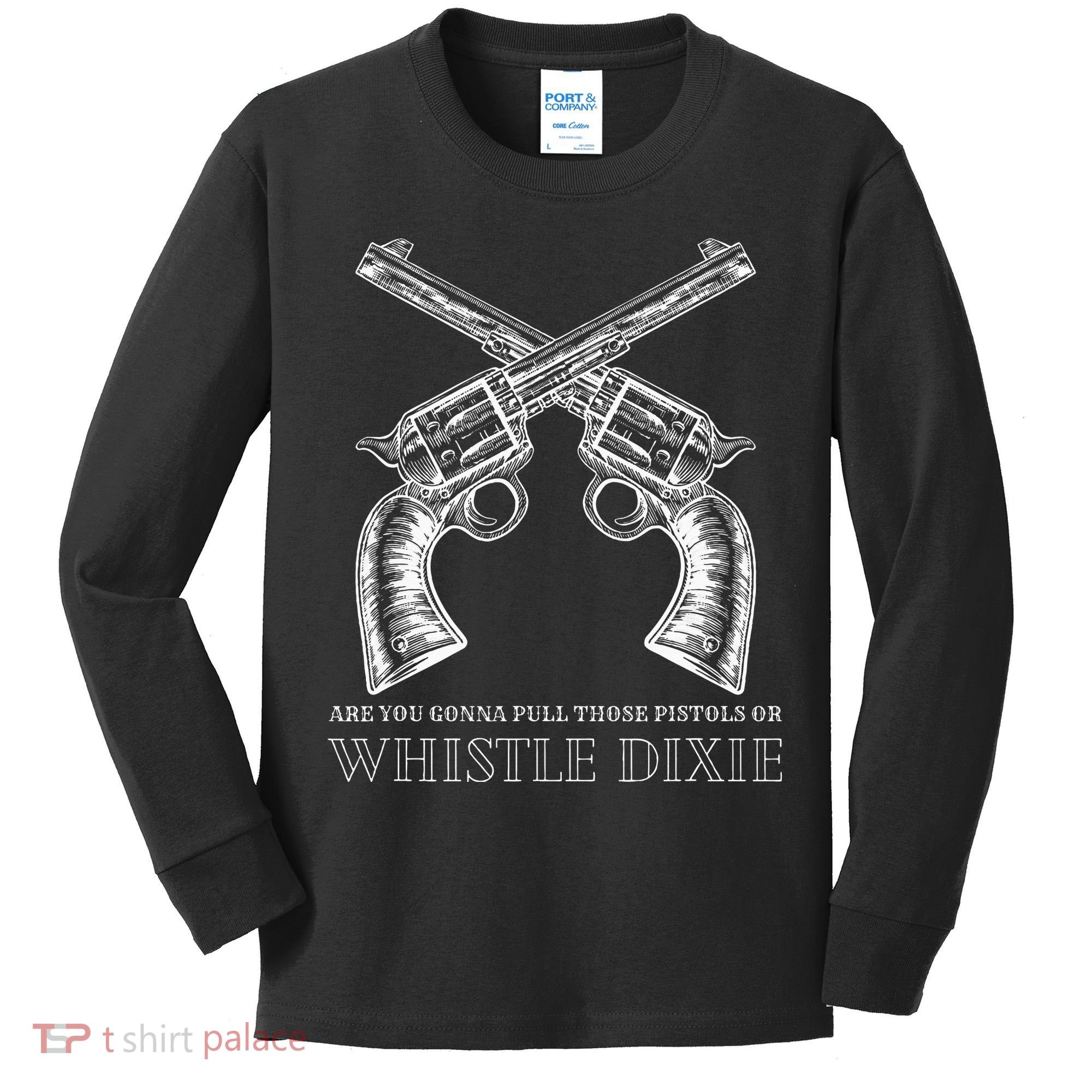 Outlaw Cowboy Kids Long Sleeve Shirt