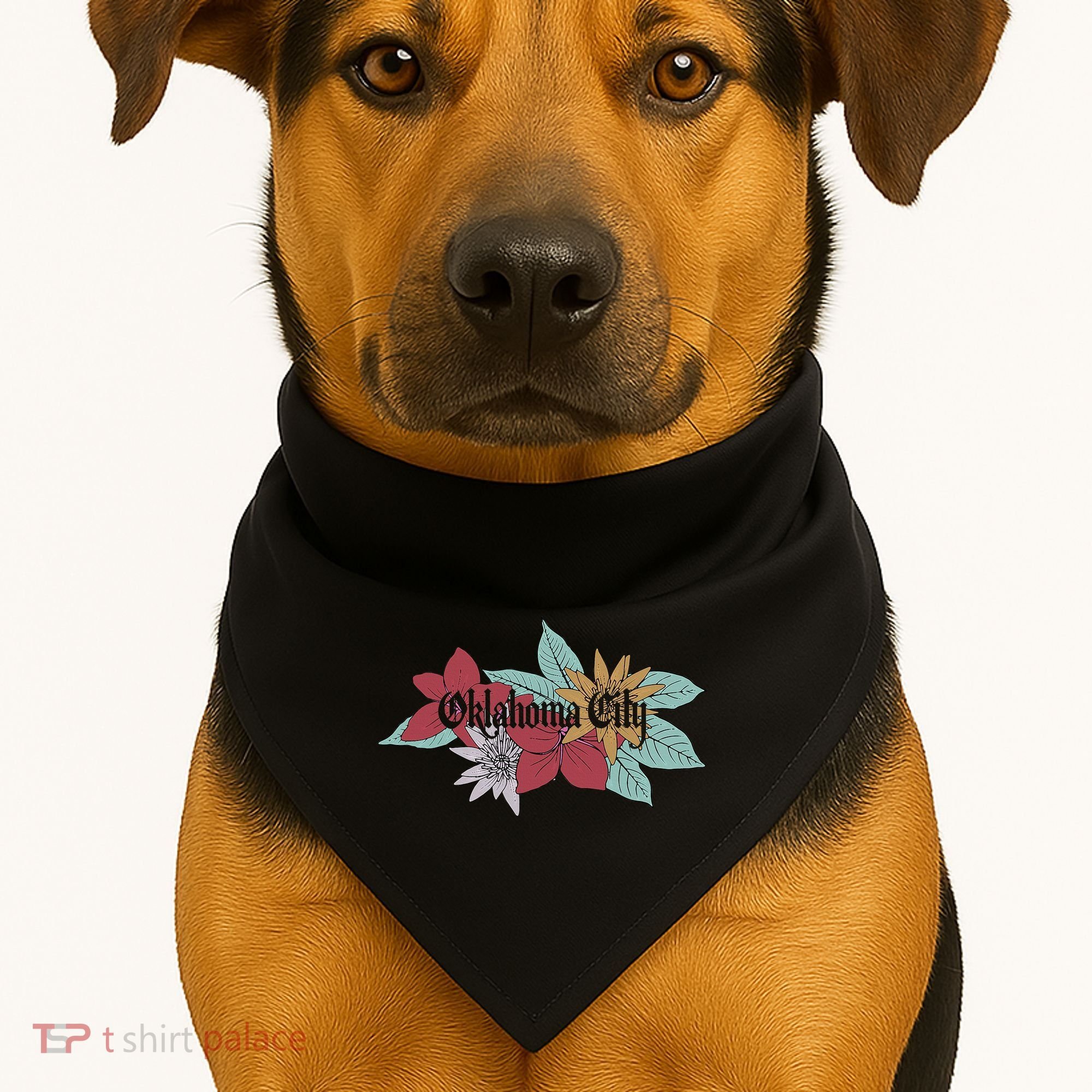 Oklahoma City Oklahoma USA-Made Doggie Bandana