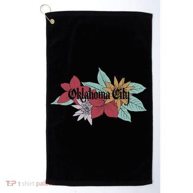 Oklahoma City Oklahoma Golf Towel