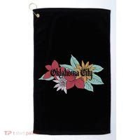 Oklahoma City Oklahoma Golf Towel thumb 0