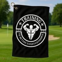 Orthodox Christian Retake Constantinople Golf Towel thumb 1