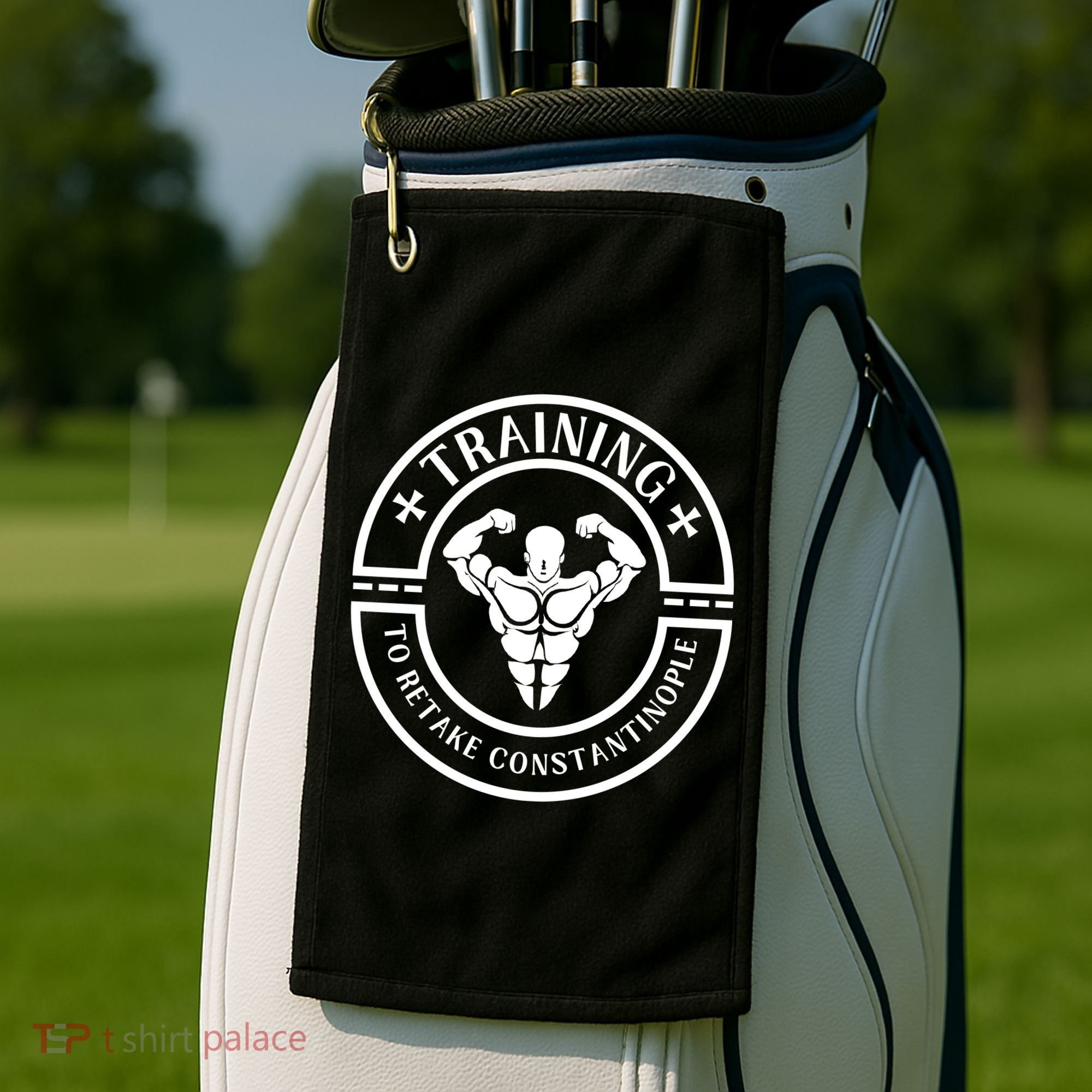 Orthodox Christian Retake Constantinople Golf Towel