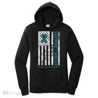 Ovarian Cancer Support Family Cancer Awareness Squad Meaningful Gift Women's Hoodie thumb 0