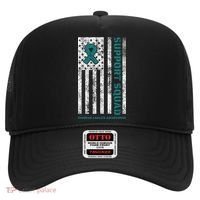 Ovarian Cancer Support Family Cancer Awareness Squad Meaningful Gift Hat thumb 0
