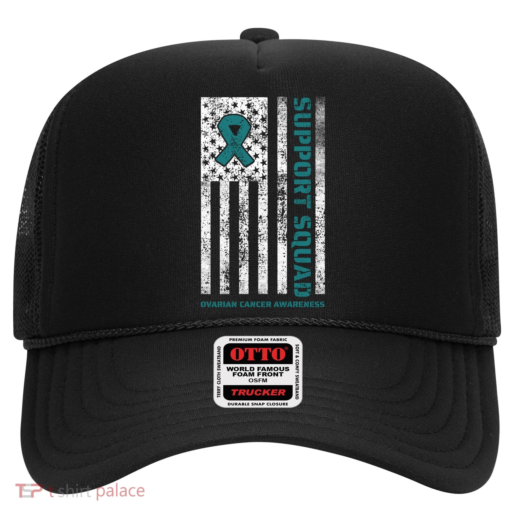 Ovarian Cancer Support Family Cancer Awareness Squad Meaningful Gift Hat